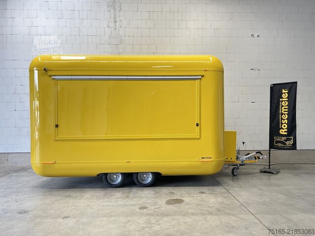 Prekybos ir reklaminė priekaba Rosemeier Gastro Gastro Trailer Snack Verkaufsanhänger