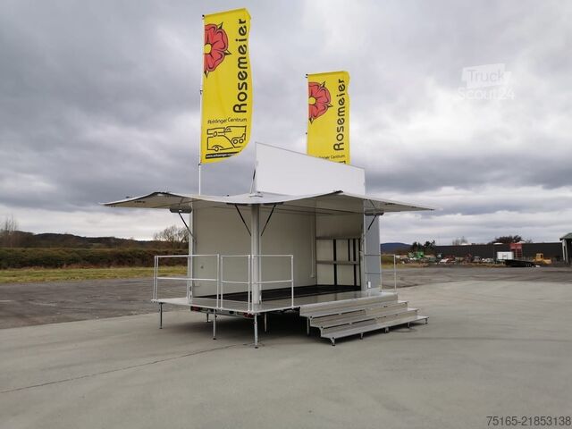 Försäljnings- och promotionssläp UNSINN PK 3048-10-2400 Promotion Verkaufsanhänger