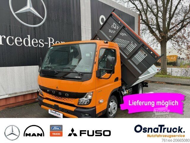 Tippbil skåpbil FUSO 3C15 3-Seitenkipper Klima, AHK 3,5t,Diff.-Sperre