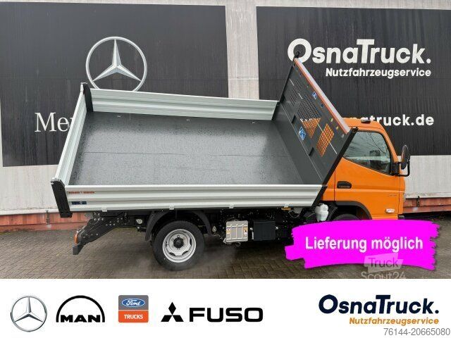 Tippbil skåpbil FUSO 3C15 3-Seitenkipper Klima, AHK 3,5t,Diff.-Sperre