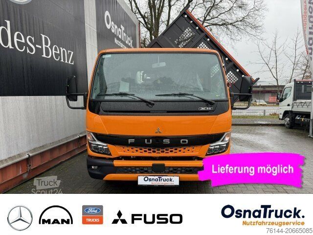 Furgão basculante MITSUBISHI 3C15 3-Seitenkipper Klima, AHK 3,5t,Diff.-Sperre