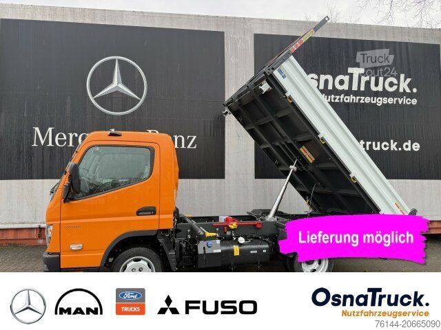 Tippbil skåpbil FUSO 3C15 3-Seitenkipper Klima, AHK 3,5t,Diff.-Sperre