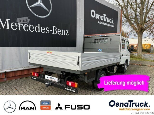 Pick-up skåpbil FUSO 3C15D DOKA Pritsche Klima, AHK 3,5t,Diff.-Sperre