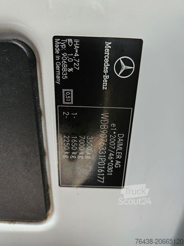 Панелен ван MERCEDES-BENZ Sprinter 316 CDI MIXTO|6SITZE|3,5tAHK|AC|STD HZG
