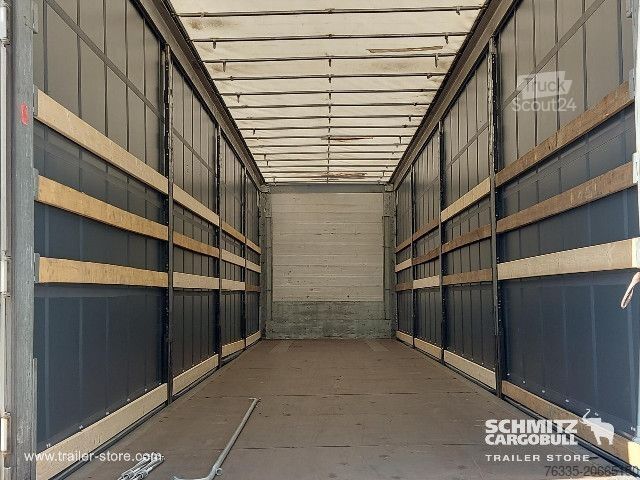 Auflieger mit Pritsche & Plane Schmitz Cargobull Curtainsider Mega