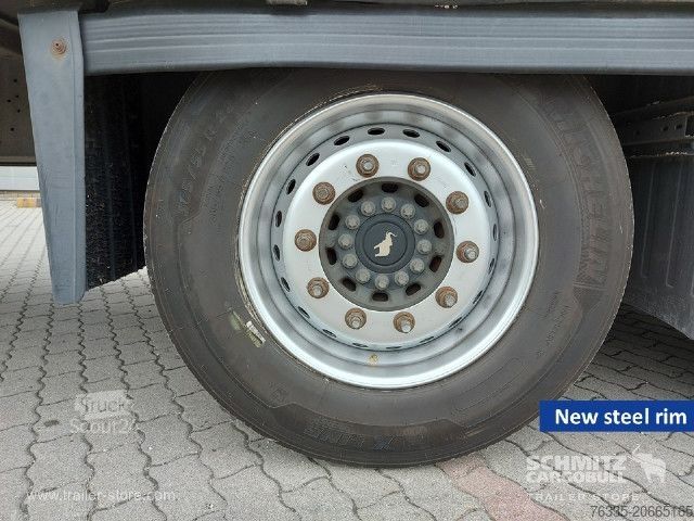 Auflieger mit Pritsche & Plane Schmitz Cargobull Curtainsider Mega