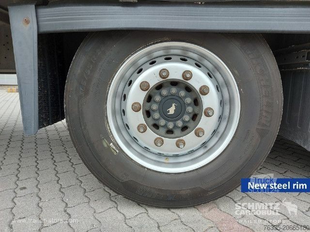 Auflieger mit Pritsche & Plane Schmitz Cargobull Curtainsider Mega