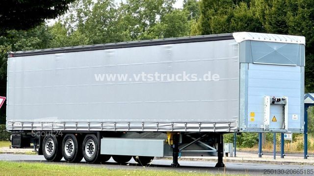 Open oplegger met zeil SCHMITZ CARGOBULL SCB S3 Lift Achse Edscha Hubdach