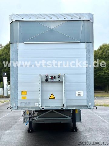 Open oplegger met zeil SCHMITZ CARGOBULL SCB S3 Lift Achse Edscha Hubdach
