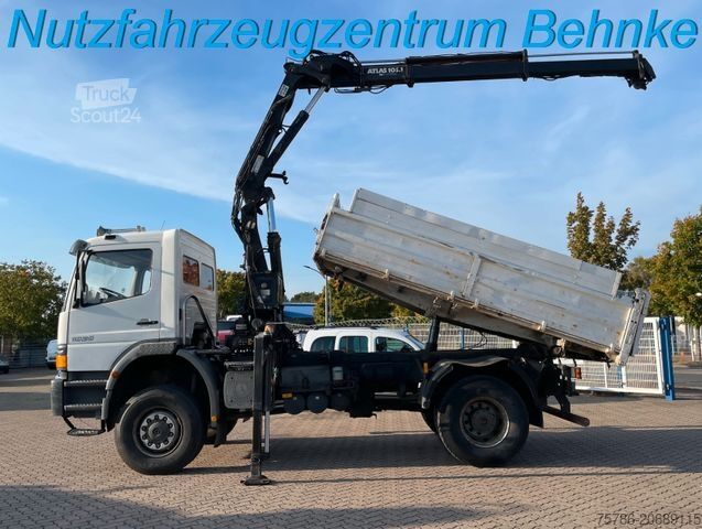 Kiper kamion MERCEDES-BENZ Atego 1828 BB 4x4/ DPF/ AC/ Meiller/ Atlas 105.1