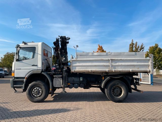 Kiper kamion MERCEDES-BENZ Atego 1828 BB 4x4/ DPF/ AC/ Meiller/ Atlas 105.1