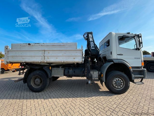 Kiper kamion MERCEDES-BENZ Atego 1828 BB 4x4/ DPF/ AC/ Meiller/ Atlas 105.1
