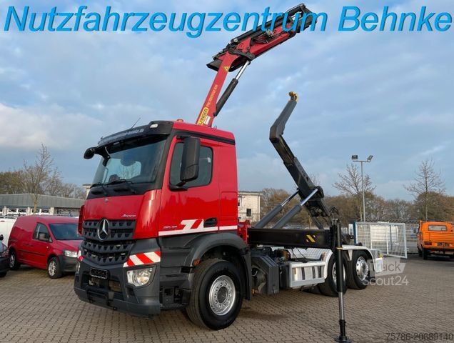 Autožeriav MERCEDES-BENZ Arocs 2542 BL/ Meiller/Palfinger PK18002/ 2xFunk