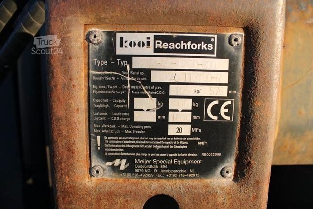 Gaffeltruck MOFFETT M 4-25.3 - Mitnahmestapler ZinneckerNr.: 034