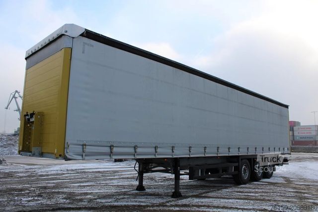 Atvira puspriekabė su tentu SCHMITZ CARGOBULL SCS 24/L - 13.62 C E B - Coil - Nr.: 363