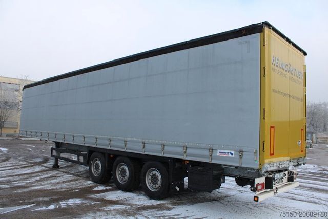Atvira puspriekabė su tentu SCHMITZ CARGOBULL SCS 24/L - 13.62 C E B - Coil - Nr.: 363