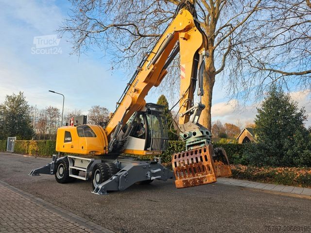 حفار متحرك LIEBHERR LH 22M Mit Dehaco Sortiergreifer