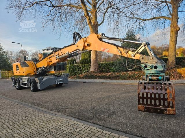 حفار متحرك LIEBHERR LH 22M Mit Dehaco Sortiergreifer