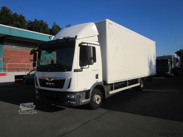  MAN TGL 12.220 Koffer 1. Hd 123583 Km Klima
