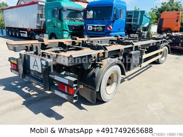 Remorcă roll off HKM K18 ZB 5,0 Combo Absetz-Abroll Drehschemel