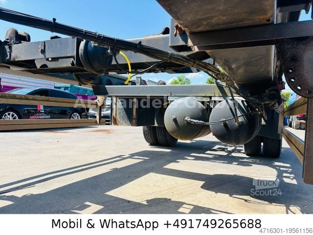 Remorcă roll off HKM K18 ZB 5,0 Combo Absetz-Abroll Drehschemel