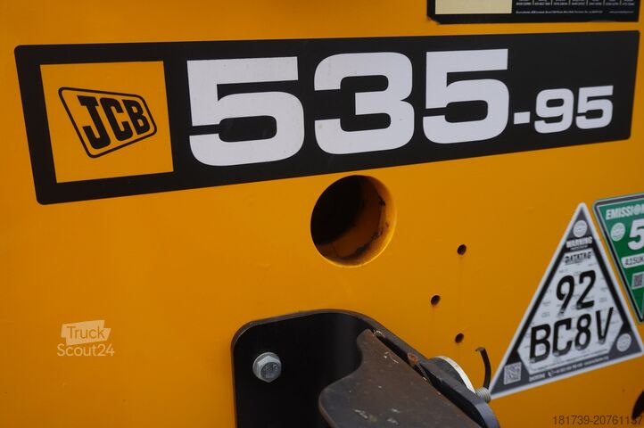 Caricatore telescopico JCB 535-95 / 3.5 T / range 9.5 m / joystick