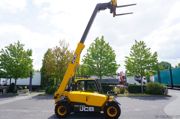 Ładowarka teleskopowa JCB 525-60T5 / 2022 / 860 MTH! / joystick