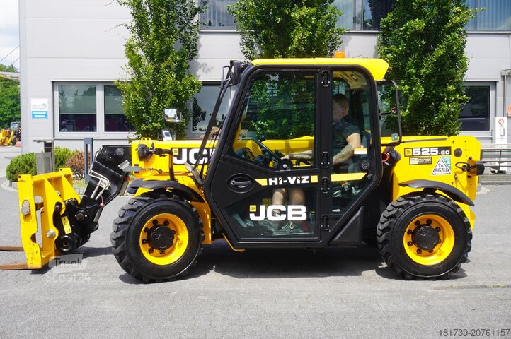 Ładowarka teleskopowa JCB 525-60T5 / 2022 / 860 MTH! / joystick