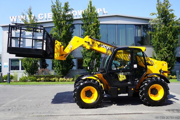 Ładowarka teleskopowa JCB 535-95 / 3.5 T / range 9.5 m / joystick