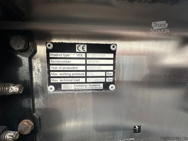 System för krokarm Volvo FH 16.750 6X2 VDL CONTAINER HAAKARMSYTEEM / ABR...