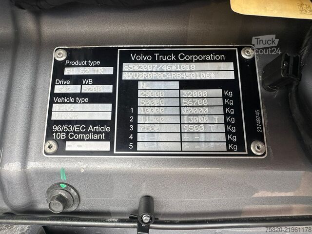 System för krokarm Volvo FH 16.750 6X2 VDL CONTAINER HAAKARMSYTEEM / ABR...