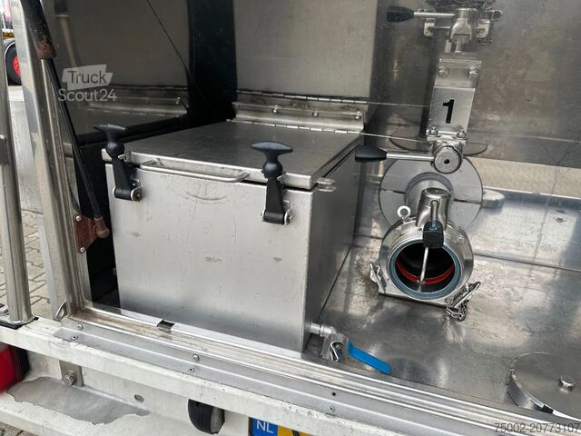 Citerne alimentaire Van Hool FOOD / RVS chassis / empty weight: 5.860kg / 29...