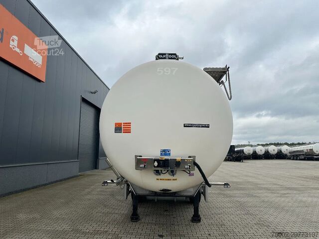 Citerne alimentaire Van Hool FOOD / RVS chassis / empty weight: 5.860kg / 29...