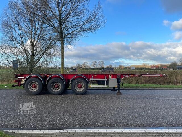 Prevoz zabojnikov Burg BPO 12-27 CCXGX 20/30 FT Chassis / BPW Axles / ...