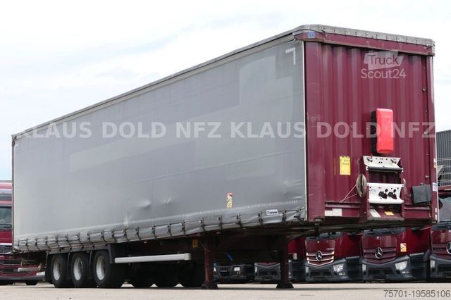 Auflieger mit Pritsche & Plane KRONE Pritsche Plane XL MegaLiner BWP Edscha Bordwände