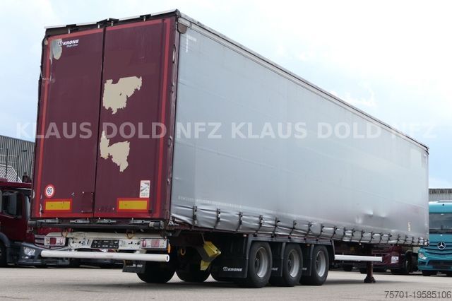 Auflieger mit Pritsche & Plane KRONE Pritsche Plane XL MegaLiner BWP Edscha Bordwände