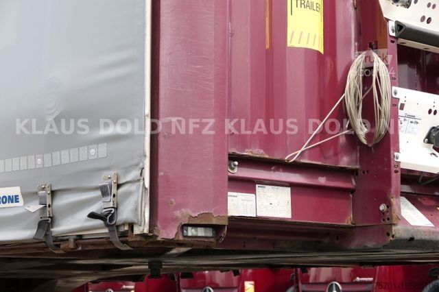 Auflieger mit Pritsche & Plane KRONE Pritsche Plane XL MegaLiner BWP Edscha Bordwände