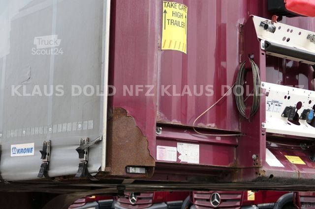Auflieger mit Pritsche & Plane KRONE Pritsche Plane XL MegaLiner BWP Edscha Bordwände