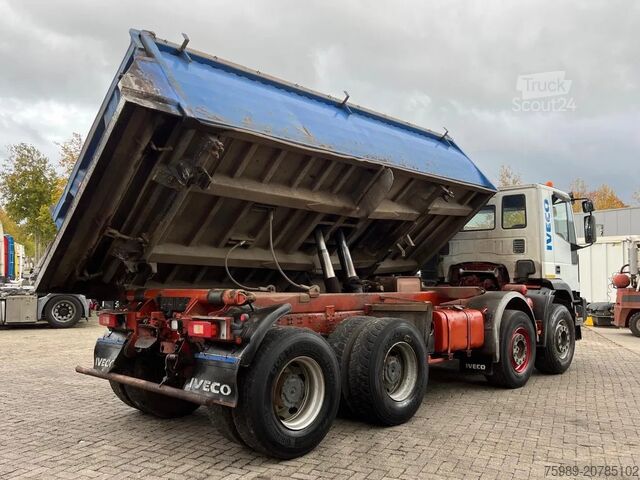 3-stranski nakladalnik Iveco Eurotrakker 340E37 8x4, Manual injection,  STEE...