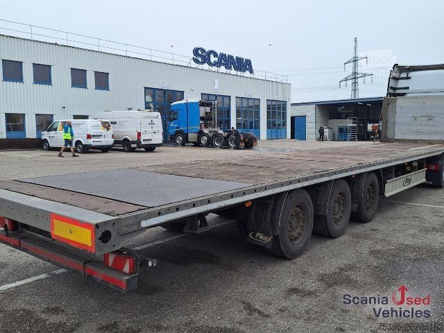 Remorque semi-ouverte Fliegl SDS 350 Plateau !!