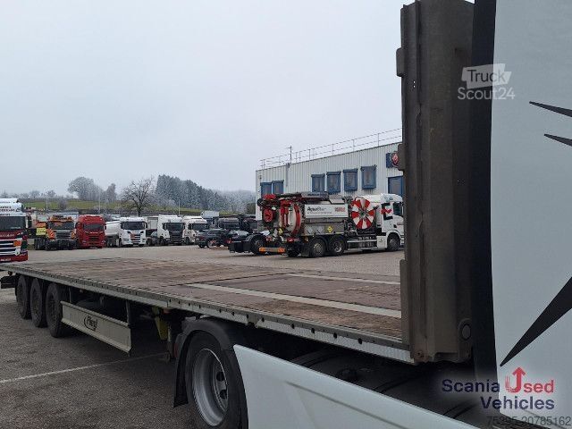 Remorque semi-ouverte Fliegl SDS 350 Plateau !!