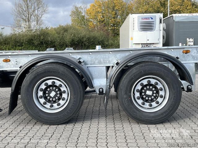 Remorque à châssis interchangeable Schmitz Cargobull Zentralachsanhänger Wechselfahrgestell Maxiausführ