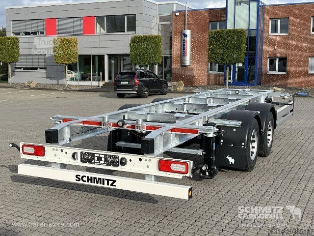 Remorque à châssis interchangeable Schmitz Cargobull Zentralachsanhänger Wechselfahrgestell Maxiausführ