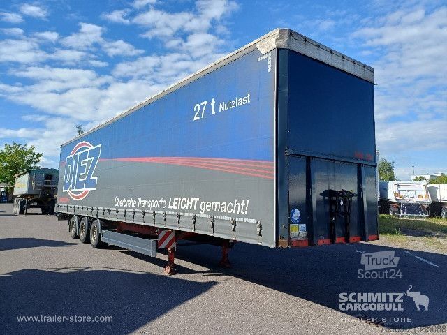 Atvira puspriekabė su tentu Berger Curtainsider Mega