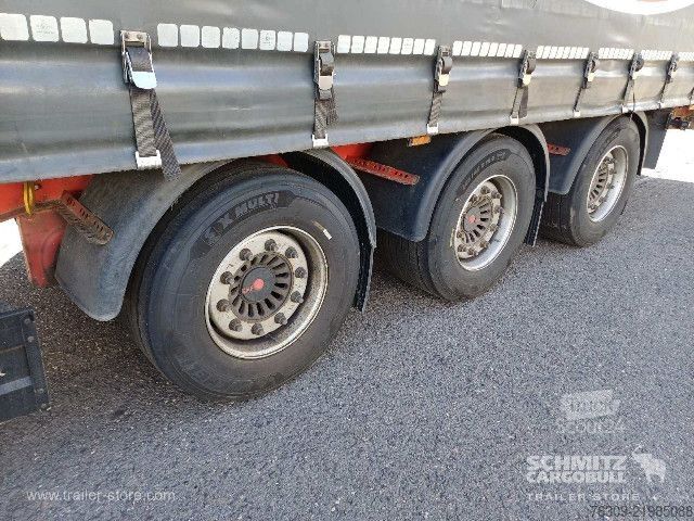 Atvira puspriekabė su tentu Berger Curtainsider Mega