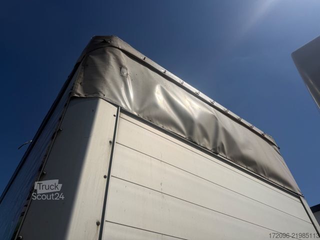 Semi-remorque bâchée SCHMITZ CARGOBULL S01 Curtainslider, Lift, Lenkachse. Stapler, TÜV