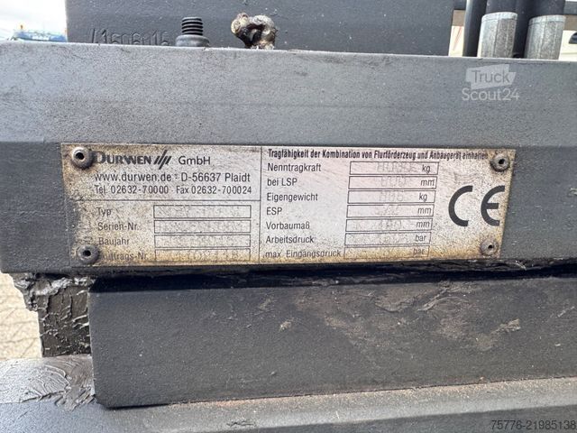 Empilhadeira frontal STILL RX 70-80  Diesel  4,75m H  Orig. 1.091h  8ton