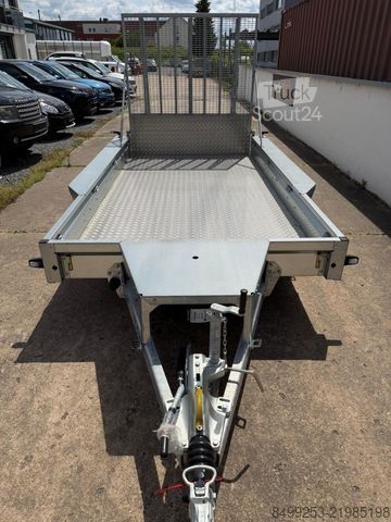 Нископроходен ремарке IFOR WILLIAMS GX126 Baumaschinentransporter+3500Kg+366x184