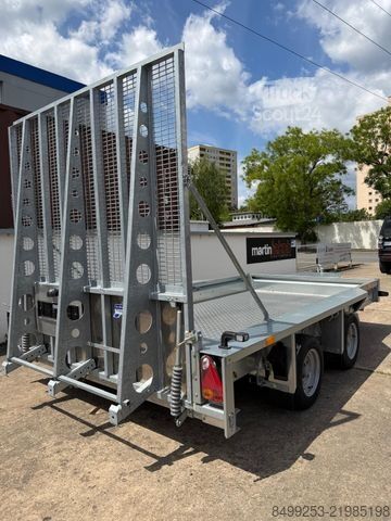 Нископроходен ремарке IFOR WILLIAMS GX126 Baumaschinentransporter+3500Kg+366x184