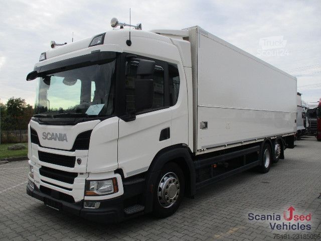 Içecek kamyonu Scania P 320 B6x2*4LB EWERS Getränkekoffer